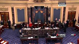 VP Biden swears in Sen Patrick Leahy DVT as President Pro Tempore of the Senate [upl. by Raamaj]