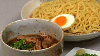 How to Make Tsukemen Dipping Ramen Noodles Recipe  Cooking with Dog [upl. by Kina]