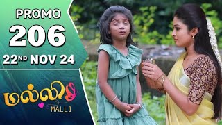 Venba Missing 😱 Malli Serial Promo Today Episode 22nd November 2024Vijay Malli [upl. by Nona]