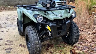 2018 Canam Outlander 450 [upl. by Lokin]