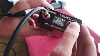 UNBOXING quicko 952 T12 tip chinese soldering station [upl. by Seiter]