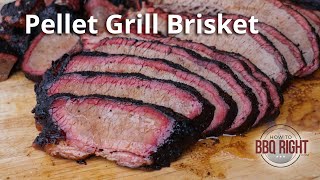 Smoked Brisket on Pellet Grill [upl. by Edmon]