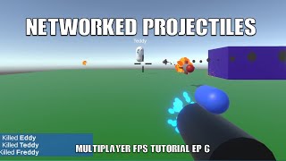 Tutorial Online multiplayer 🔫 FPS Unity amp Photon Fusion EP6 Networked projectiles [upl. by Lednem]