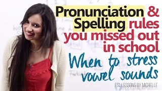 Spelling amp Pronunciation Rules you missed out in school  English pronunciation lesson for beginners [upl. by Etheline]