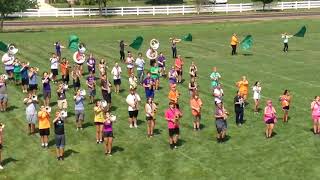 Hilliard Darby marching band practice [upl. by Eiramyma824]