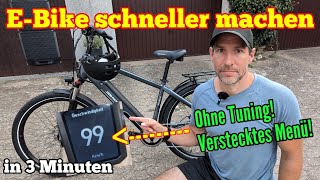 EBike schneller machen ohne Tuning in 3 Minuten [upl. by Ellednahc15]