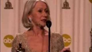 Helen Mirren Wins Oscar For The Queen [upl. by Eaned]