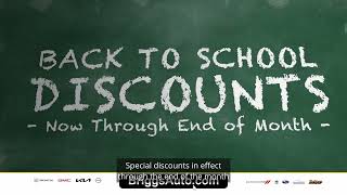 Get Huge Savings This Back to School Season with Briggs Auto [upl. by Drolet]