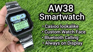 Aw38 Smartwatch Detail Review smartwatch wearabletechnology [upl. by Enelaj77]