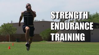 Strength Endurance Training For Sprinters amp Jumpers [upl. by Jayme]