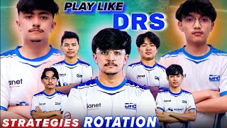 The Best Nepali Team DRS GAMING Strategies And Rotation Analysis  DRS PMSL CSA [upl. by Ahsikahs238]