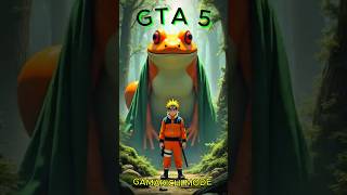 NARUTO famous GAMAKICHI jutsu 🐸🐸 in GTA V  watch till endgtagta5shortstrendingyoutubeshorts [upl. by Mycah725]