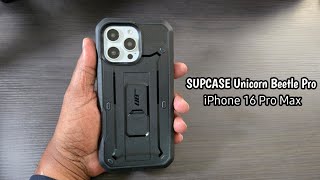 SUPCASE Unicorn Beetle Pro Case for iPhone 16 Pro Max [upl. by Palmer]