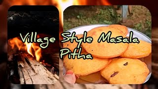 Bengali Namkin Masala Pitha Recipe 😋 Nuner Pitha  Jhal pitha  Holud pitha 🥰🫕  Sylhet Pitha [upl. by Ajani]