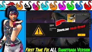 😍Live Proof Free Fire OB41 Download Failed Retry Error Fixed in Any Smartgaga Versions 2023 [upl. by Aihtela]