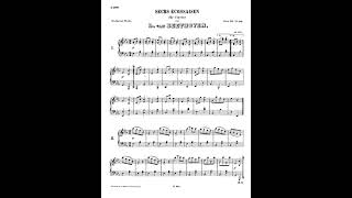 Beethoven 6 Ecossaises for Piano WoO 83 mp4 [upl. by Idahs]