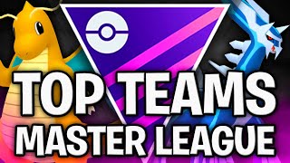 THE BEST 10 MASTER LEAGUE TEAMS FOR THE GO BATTLE LEAGUE SEASON 16 [upl. by Blatt]