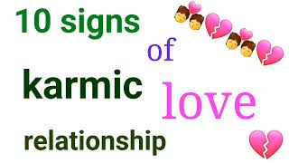 10 signs of karmic love relationship HINDI  Ritu S Datta [upl. by Daveen172]