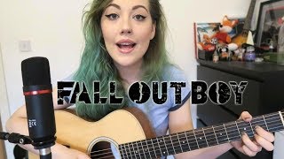 Fall Out Boy  Sugar Were Going Down Acoustic Cover [upl. by Notsreik]