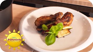 Heißluftfritteuse mal anders  drei leckere Rezepte  SAT1 Frühstücksfernsehen [upl. by Adnovahs752]