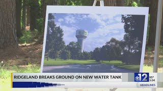 Ridgeland breaks ground on 96 million water tank [upl. by Gonagle]