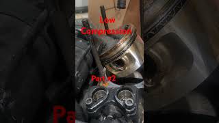 Inspection of Cylinder with low Compression motorcycle youtubeshorts video watch view fail [upl. by Atsylac275]