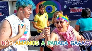 20  28° PARADA DO ORGULHO LGBTQIA EM SÃO PAULO Entrevistas [upl. by Ellswerth168]