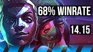 EKKO vs AKALI MID  Rank 6 Ekko 68 winrate 712  JP Grandmaster  1415 [upl. by Greer407]