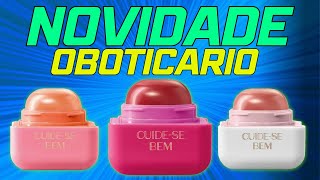 O Boticário Lança Hidratante Labial Intense Collab com Cuide Se Bem [upl. by Ennalyrehc926]