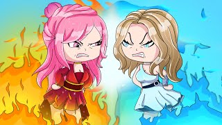 Anna life Story  Ice Princess Lisa VS Fire Princess Anna  Gacha Club  Ppg x Rrb Gacha Life [upl. by Chenee]