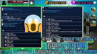 Release MOD MENU Anger Of Stick 5  Script GG Anger Of Stick 5 Work ALL Version  FULL FITUR😉 [upl. by Ysnat]