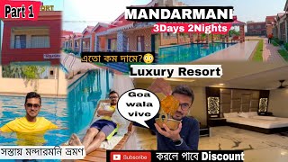 Mandarmani Tour Plan।Best Budget Resort In Mandarmani🔥।Best Luxury Sea Beach Resort।Mandarmani।Day1 [upl. by Asirem]