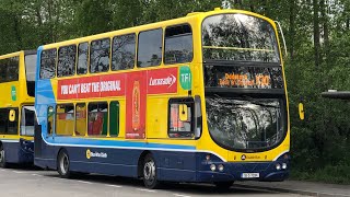 Dublin Bus  Wright Gemini 1 Volvo B9TL  VG14 08D70014  X30 to Dodsboro [upl. by Irab]