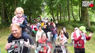 Cllr Ruth Coppinger speaking at the Dublin 15 Walk for Gaza [upl. by Ayarahs]