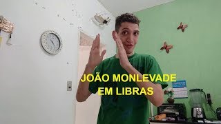 Sinal de JOÃO MONLEVADE  cidade MG em LIBRAS [upl. by Ahsitram]