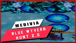 Medivia Online Blue wyvern Knight And Sorcerer Huntroute [upl. by Treiber]