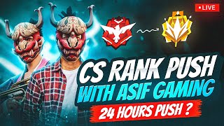 New Season Cs Rank Push To Top 1 GrandMaster 🤩 With Highest Streak Ever 🤯  Garena  Free Fire [upl. by Kcirderfla]