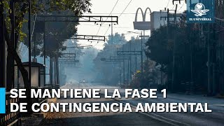 Continúa Fase 1 de Contingencia Ambiental por Ozono para este domingo 25 de febrero [upl. by Trahurn]