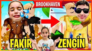 ZENGİN VS FAKİR  ELİF İLE BrookHaven RP [upl. by Rehm]