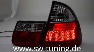 SWCelis LED Rückleuchte 3er BMW E46 Touring redclear SWTuning [upl. by Hickie703]