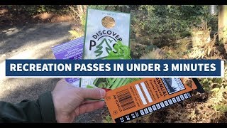 Washington Recreation Passes Explained [upl. by Nylynnej]