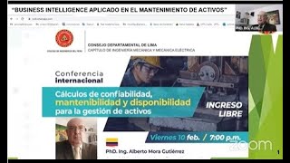 Conferencia Cálculos de confiabilidad mantenibilidad y disponibilidad para la gestión de activos [upl. by Swerdna]