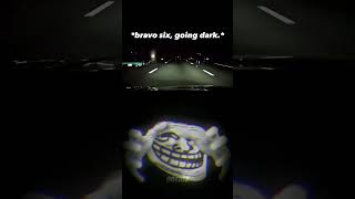 bravo six going dark cars ghostmode shorts caredits [upl. by Nosrej576]