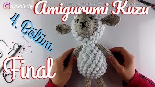 Amigurumi Kuzu Nasıl Yapılır 4Bölüm 🐑  Pıtırcıklı Kuzucuk Birleştirme 44 [upl. by Sixla]