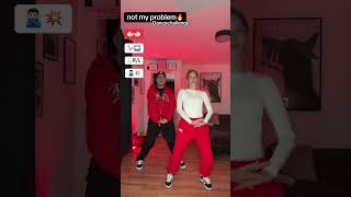 Not my problem Dancechallenge ❤️ foryou dance tutorial [upl. by Esahc]