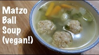 Matzo Ball Soup vegan [upl. by Mann810]