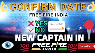 free fire India new Big update 😱 free fire India release date confirm 100 😌 [upl. by Fatima250]