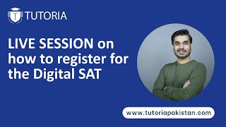 LIVE SESSION on how to register for The Digital SAT [upl. by Samohtnhoj]