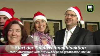 Weihnachtsaktion der Bergisch Gladbacher Tafel [upl. by Nazay]