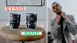 Are Sigma Lenses Worth It Canon L vs Sigma Art MALE MODEL Shootout [upl. by Tiersten]